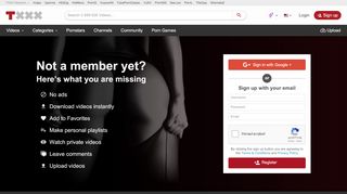 
                            1. Sign up - Free Porn Videos / HD Sex movies / XXX Porn Tube ...
