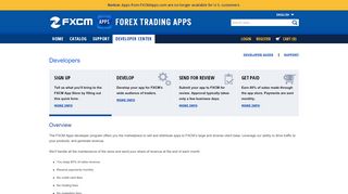
                            8. Sign Up - FXCM Apps Store