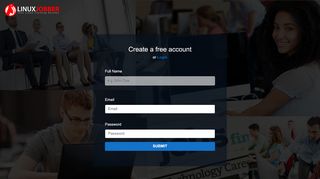 
                            6. Sign Up | Linuxjobber