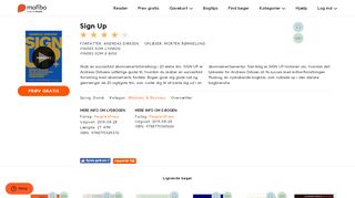 
                            2. Sign Up - Lydbog - Andreas Dirksen - Storytel - Mofibo