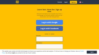 
                            4. Sign up - Memrise