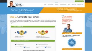 
                            4. Sign Up | Online IELTS Preparation — Scott's English Success