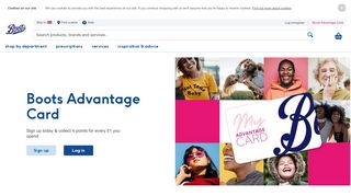 
                            10. Sign up or Log in to View your Boots Advantage …