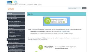 
                            11. Sign Up - ORCID - learn.library.ryerson.ca