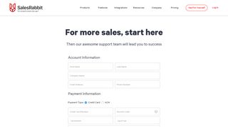 
                            5. Sign Up | SalesRabbit