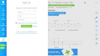 
                            3. Sign Up | Songsterr Tabs with Rhythm