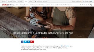 
                            1. Sign Up to Become a Contributor in the Shutterstock App ...