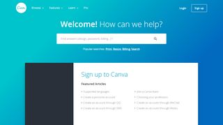 
                            3. Sign up to Canva - Canva Help Center