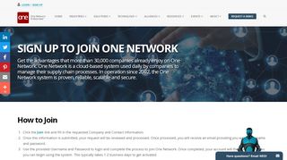 
                            10. Sign Up to Join One Network