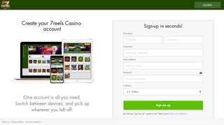 
                            4. Sign Up to Play Mobile Casino Games at 7reels Casino