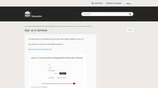 
                            11. Sign up to Zendesk – Communication & Engagement ...