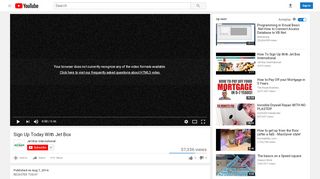 
                            5. Sign Up Today With Jet Box - YouTube
