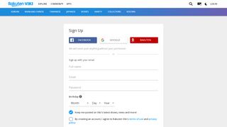 
                            8. Sign Up - viki.com