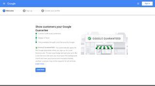 
                            4. Sign up - Welcome - Google Ads