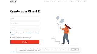 
                            2. Sign Up - XMind - Mind Mapping Software
