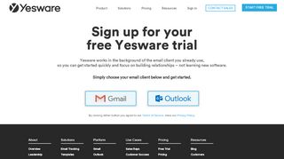 
                            1. Sign-Up | Yesware