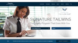 
                            7. Signature TailWins | Pilot Points Rewards for Aircraft ...