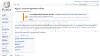 
                            5. Signed number representations - Wikipedia