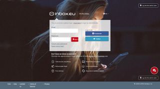 
                            6. Signin to personal mailbox - inbox.eu