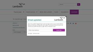 
                            3. Signing In - Lambeth Council