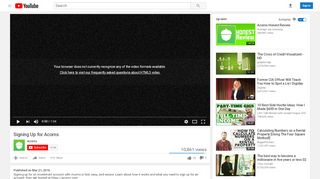 
                            6. Signing Up for Acorns - YouTube