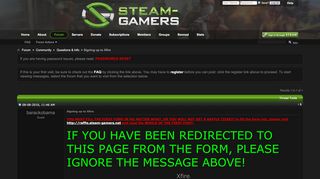 
                            10. Signing up to Xfire - Steam-Gamers