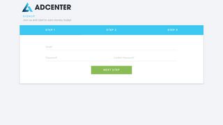 
                            2. Signup - Ad Center