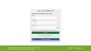 
                            4. Signup - iBAKATV | Home for Nollywood Movies