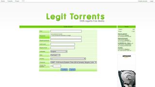 
                            6. Signup | Legit Torrents