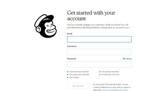 
                            6. Signup | Mailchimp