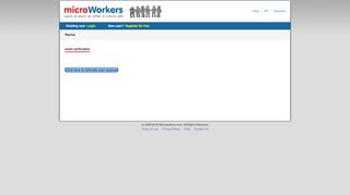
                            4. Signup - Microworkers - work & earn or offer a micro job