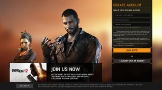 
                            2. Signup • Techland Account - dyinglightgame.com
