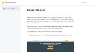 
                            7. Signup with Slack - YellowAnt Help Center