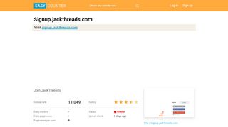 
                            9. Signup.jackthreads.com: Join JackThreads - Easy …