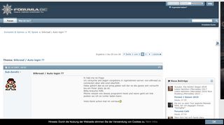 
                            3. Silkroad / Auto login ?? - Forumla.de