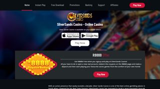 
                            10. SilverSands Casino - Online Casino South Africa