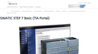 
                            6. SIMATIC STEP 7 Basic - Siemens - English