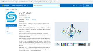 
                            8. SIMBA Chain - Azure Marketplace - Microsoft