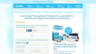 
                            1. Similac® StrongMoms® - Get Baby Coupons & Free Formula …