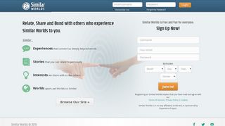 
                            6. Similar Worlds - Your Stories. Your World.