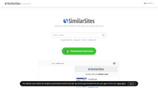 
                            7. Similarsites.com - Easily Find Similar Websites