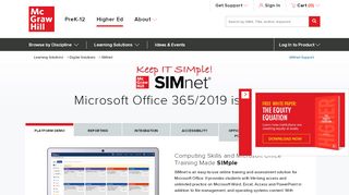 
                            9. SIMnet keep I.T. simple! - mheducation.com