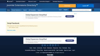 
                            7. Simpl Facebook - Joomla! Extension Directory