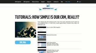 
                            8. Simple CRM Tutorials | AddressTwo