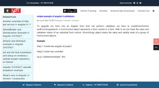 
                            5. simple example of angular 4 validations - Angular | …