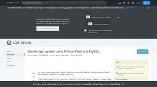
                            9. Simple login system using Python Flask and MySQL - Code ...