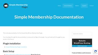 
                            5. Simple Membership Documentation - Membership Plugin