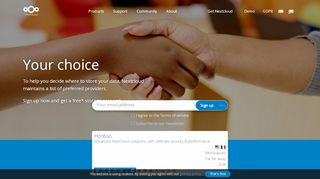 
                            9. Simple sign-up for hosted Nextcloud – Nextcloud