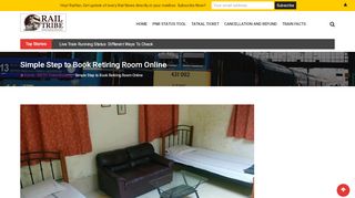 
                            5. Simple Step to Book Retiring Room Online - …