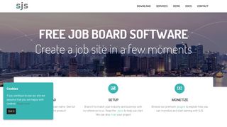 
                            7. Simplejobscript - Free Job Board Software